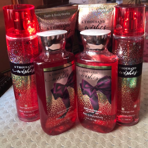 Bath & Body Works Other - NEW 2 Sets, 6 Items BBW Thousand Wishes. Offers!